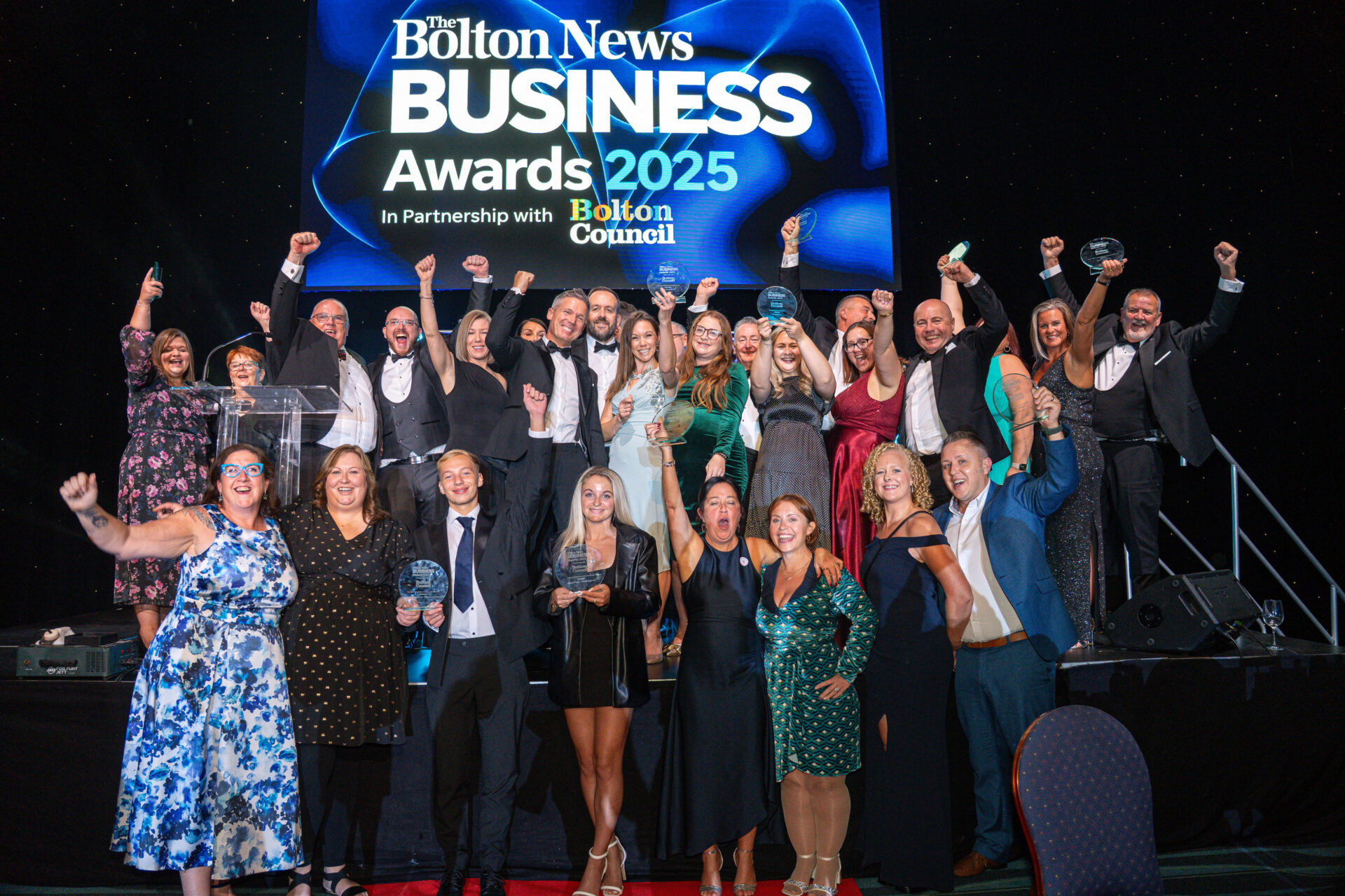 Bolton Wanderers in the Community Celebrates Win at Bolton Business Awards 2025