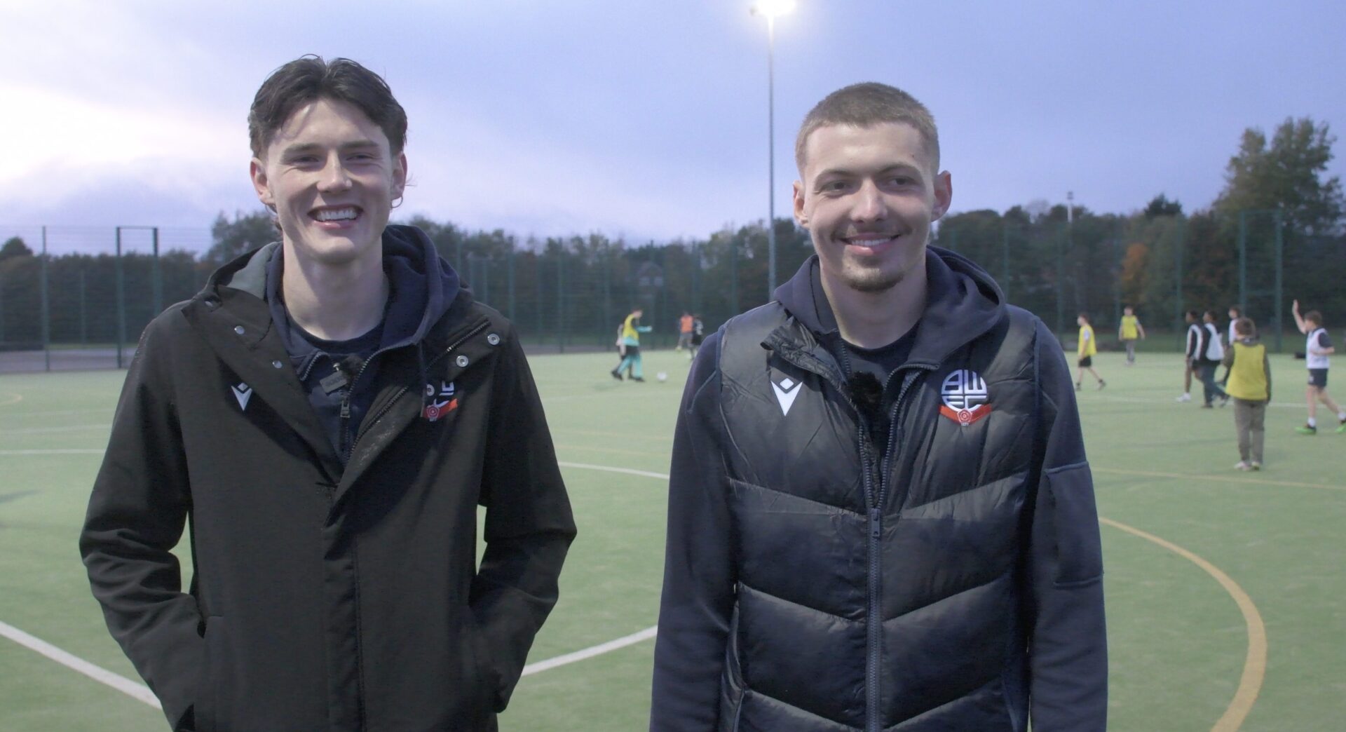 Players Surprise Young People at BWitC’s VRU Friday Night Football